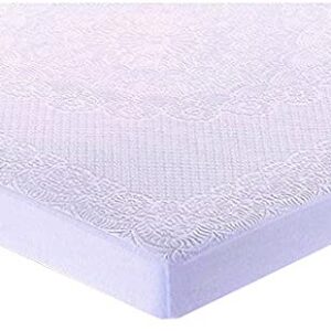 Traversa Coprimaterasso Spugna Jaquard 100% Cotone Susanna Angoli elastici al