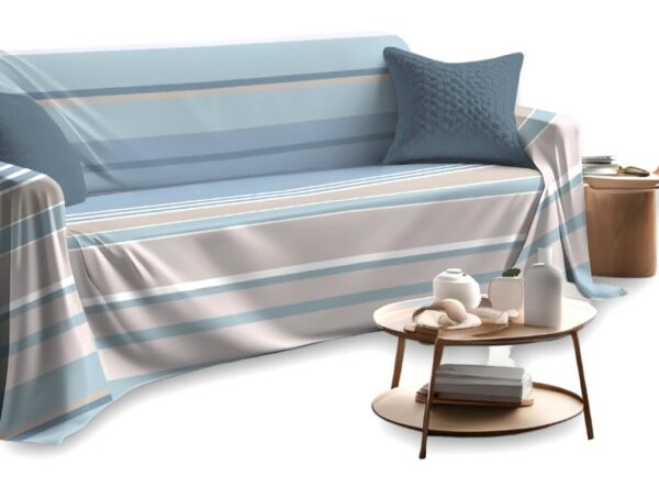 Copritutto Arredatutto Maxi Telo Arredo Copridivano 100% Cotone Scia Letto Divano