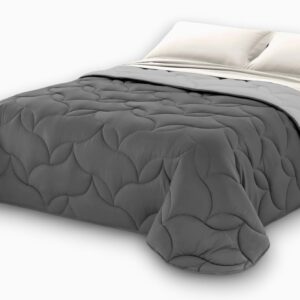 Trapunta Piumone Invernale Ilary Duble Face Tinta Unita Made In Italy im