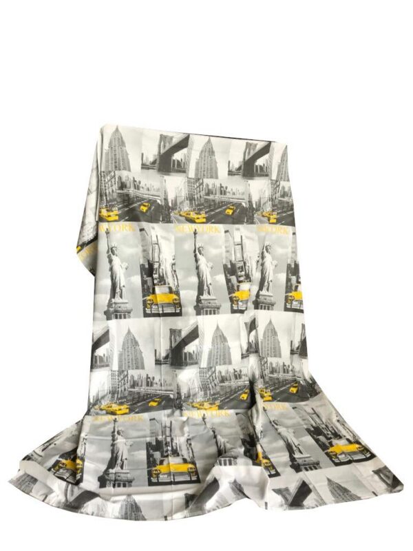 Telo Arredo P Copritutto Copridivano Copriletto New York 100% Robusto Cotone