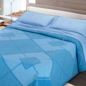 Coperta Misto Lana Rombi 4 Colori Singolo Piazza e Mezza Matrimoniale e Maxi