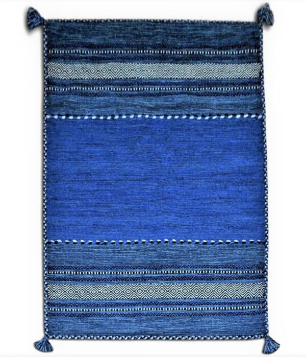 Passatoia Corsia Tappeto Orientale 100% Cotone Nappe Kilim 9 Misure 6 Colori ch