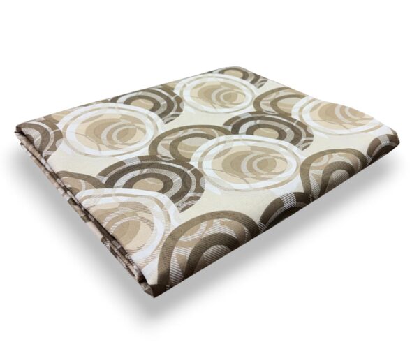 Copritutto Arredatutto Telo arredo Copridivano Copriletto Multiuso Letto Divano Fantasia (Circle Beige 57,