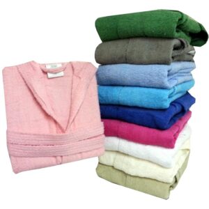 Accapatoio Spugna 100% Cotone Con Cappuccio