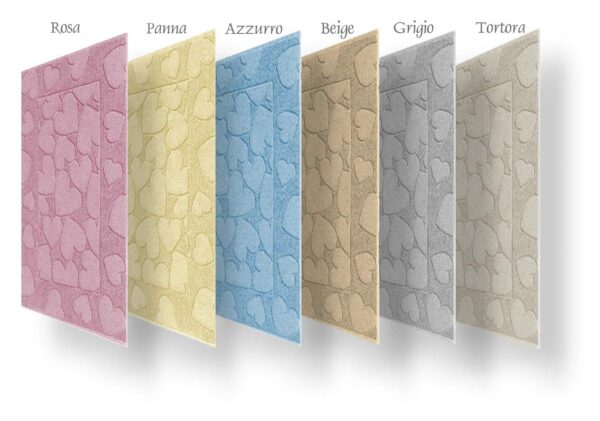 Tappeto Bagno Scendi Doccia Spugna Jaquard cm