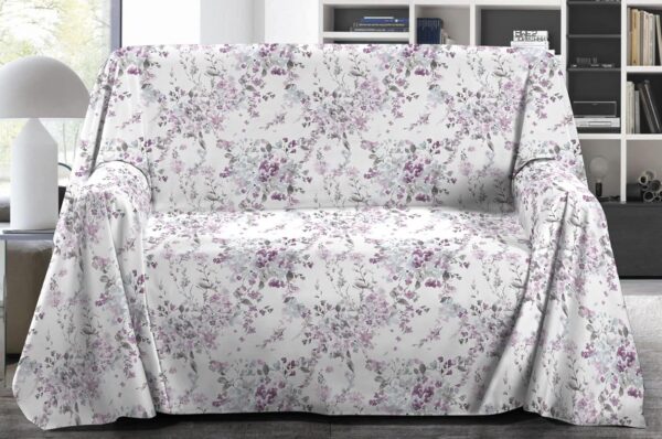 Copritutto Arredatutto Telo arredo Copridivano Copriletto Fantasie Montagna Letto Divano 100% Puro Cotone Misure Maxi
