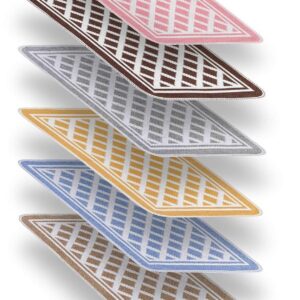 Tappetino Stuoia Lavello Cucina Scendidoccia Cotone Rombi 50x80 6 Colori 0P